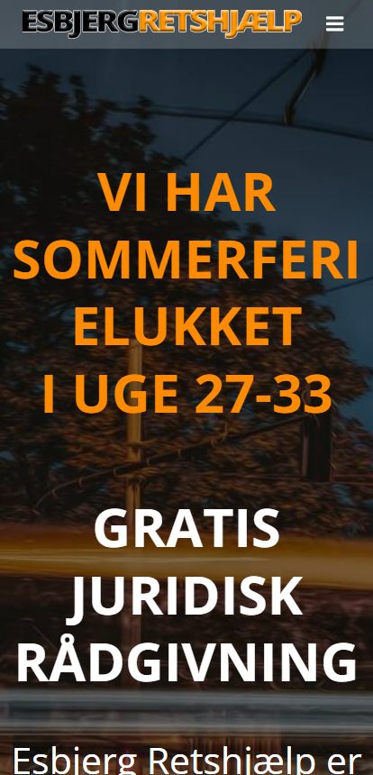 Åbningstider og tidsbestilling er lige ved hånden på mobil.