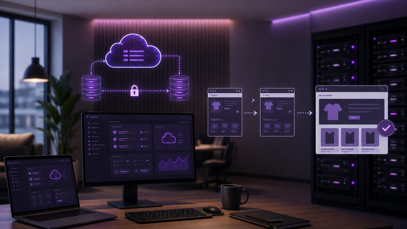 Hyppig databasebackup, servermiljø og sikker gendannelse af webshoppen