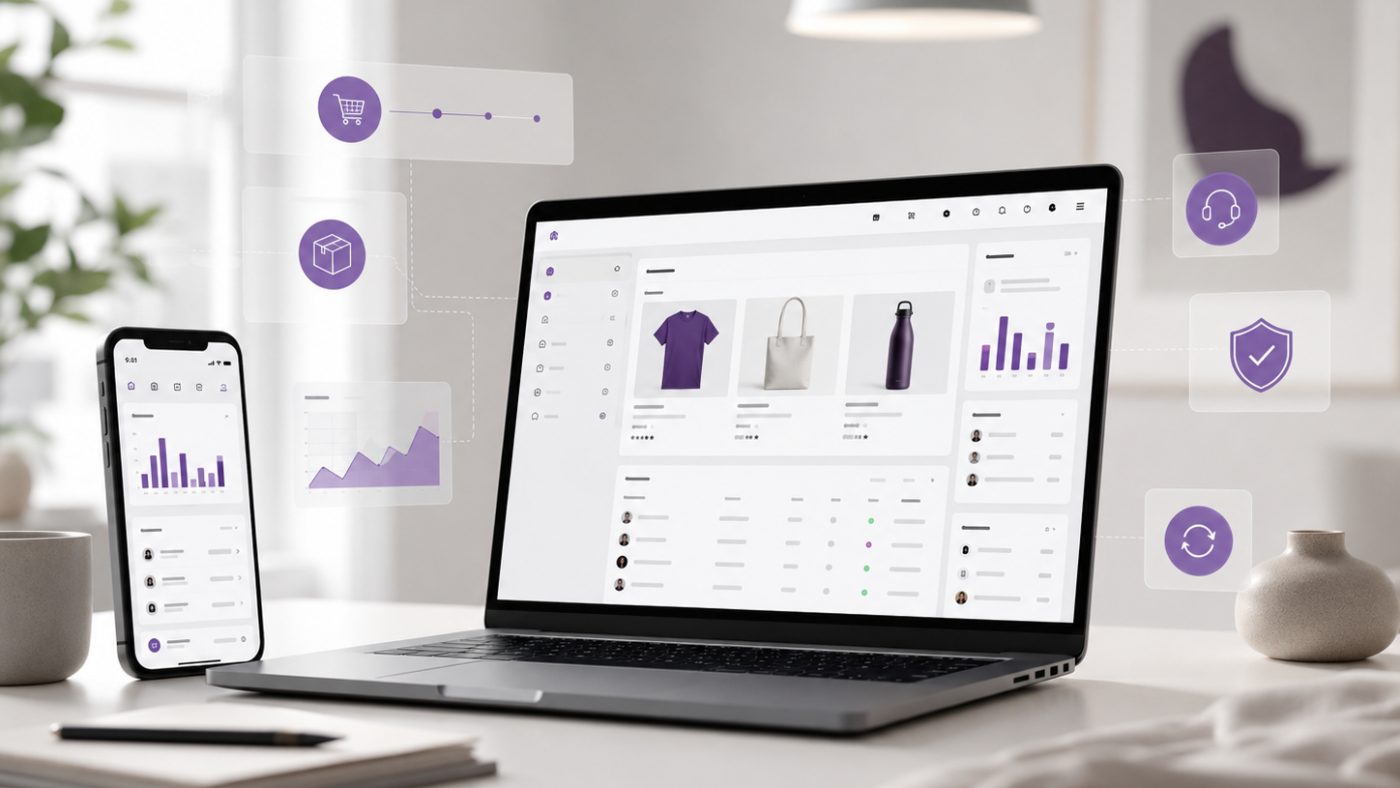 WooCommerce-webshop med overvågning af checkout, support og opdateringer