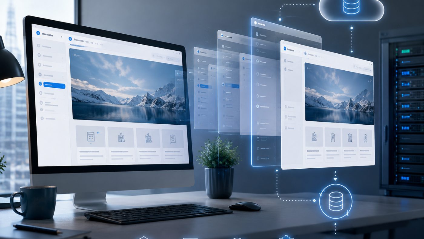 Backup til sky og servermiljø med versionerede filer og database